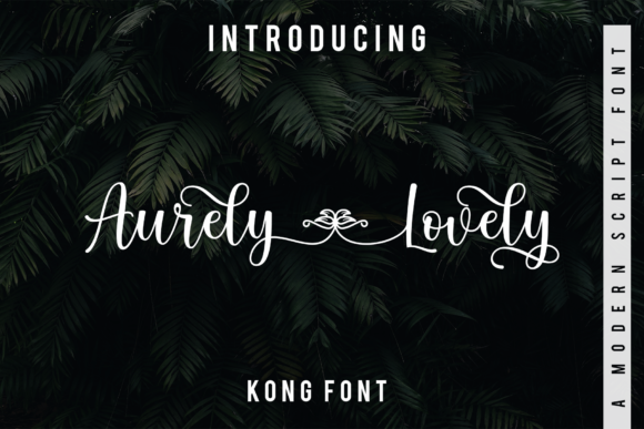 Aurely Lovely: A Playful Script Font