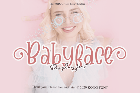 Babyface: A Playful Font for Creative Projects