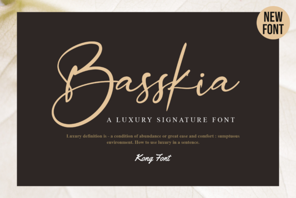 Basskia: A Playful Font for Digital Campaigns
