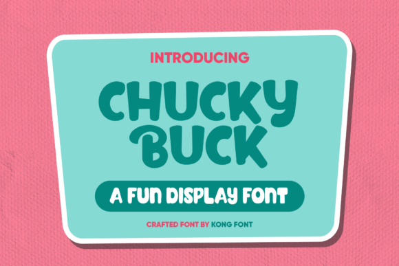 Chucky Buck Font for Business