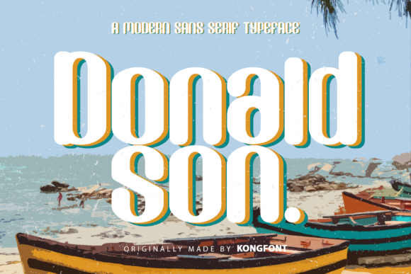 Donaldson Font: Bold & Playful Type