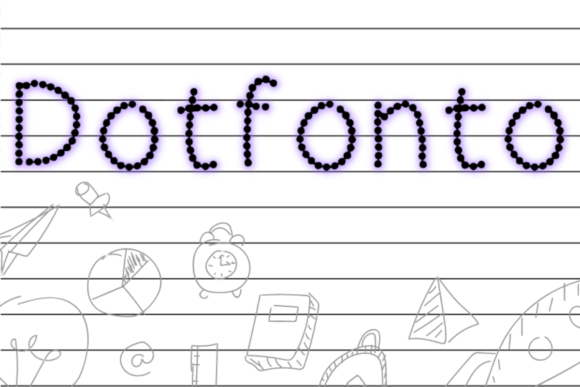 Dotfonto: A Delightful Typeface for Learning and Design