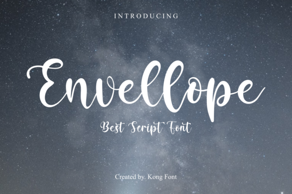 Envellope Font for Web Design