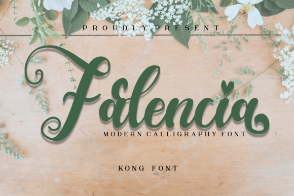 Falencia: A Playful Handwritten Font