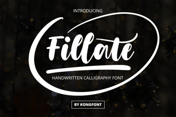 Fillate: A Bold, Creative Font for Real Projects