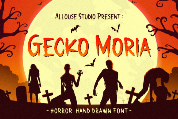 Gecko Moria: A Spooky Typeface for Editorial Design