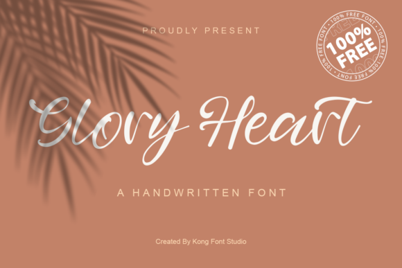 Glory Heart: A Font That Adds Charm