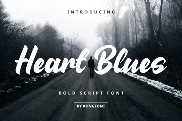 Heart Blues Font for Business