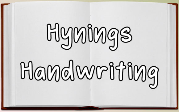 Hynings Handwriting: A Creative Script Font