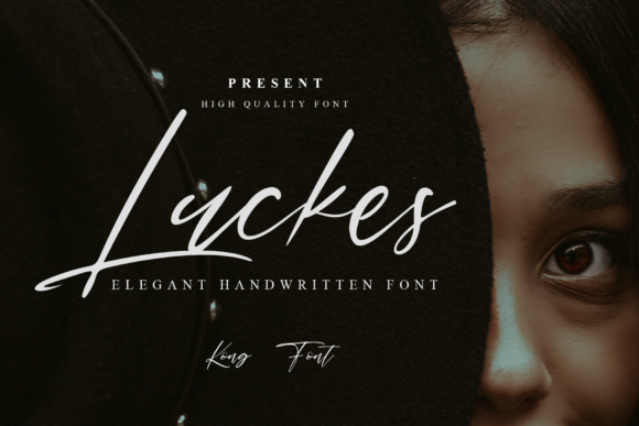 Luckes: A Playful Handwritten Font