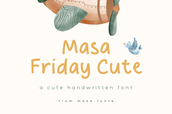 Masa Friday Cute Font Review