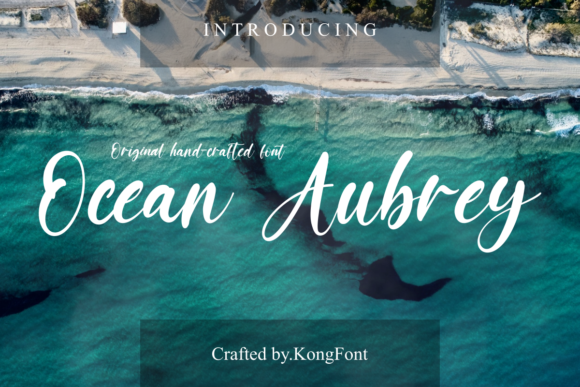 Ocean Aubrey Font for Creative Marketing