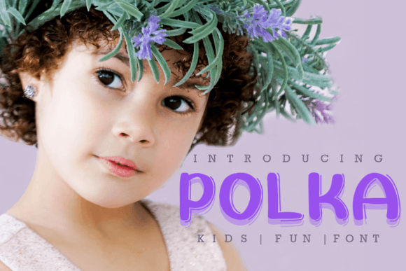 Polka Font: Playful Typography for Web Design