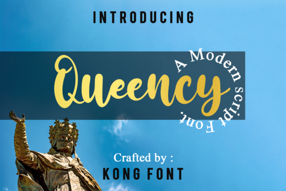Queency: A Playful Handwritten Font for Crafters