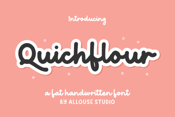 Quichflour: A Unique Font for Creative Marketing