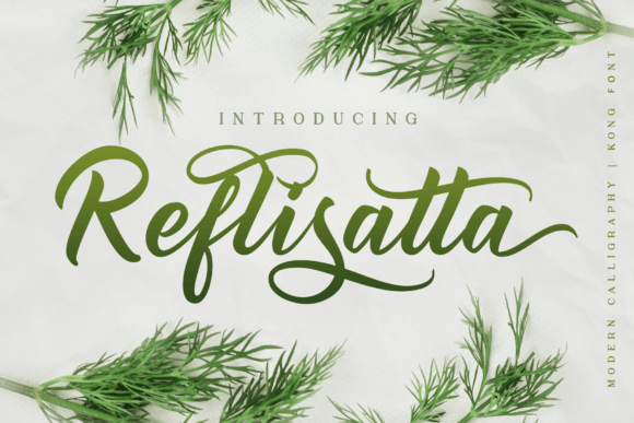 Reflisatta: A Playful Handwritten Font