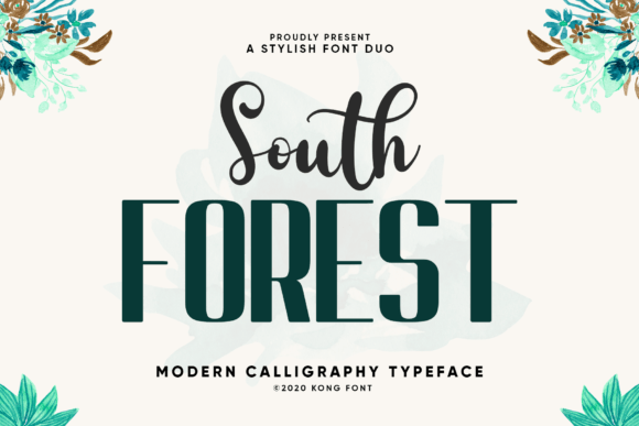 South Forest: A Handwritten Font for Creative Projects