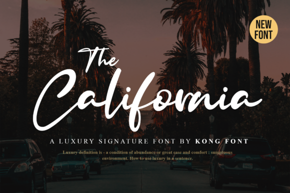 The California: A Font That Speaks